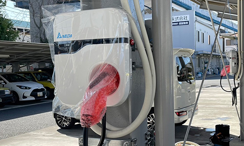 EV車用充電器設置工事